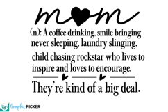 Mother Definition SVG | Mother&#039;s Day SVG Design Product Image 5