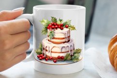 Christmas Dessert Clipart Sublimation, Christmas Dessert Product Image 5