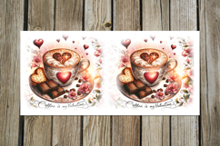 Coffee is my love| 4 valentine Mug sublimation designs P Product Image 5
