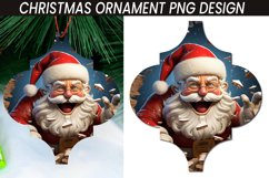 Christmas Santa Cracked Hole Arabesque Ornament Bundle Product Image 6