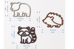 Woodland Animals SVG Bundle, laser cut file, Kids Woodland Product Image 2