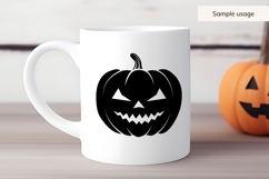Jack O Lantern Silhouette SVG Product Image 5