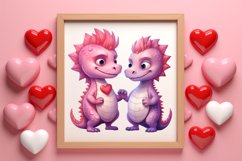 Valentines Day Animal Couple Clipart Bundle Product Image 6