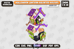 3D Halloween Lantern Haunted House | Halloween Decorations Product Image 2