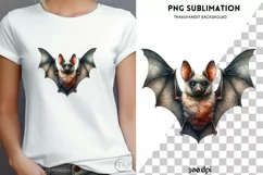 Halloween Bat Digital Print, PNG Designs for Crafting Product Image 1