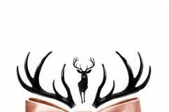 This is How I Feel Reindeer PNG, Cute Retro Coquette Product Image 2