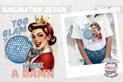 Sassy Girl Sublimation Design Sarcastic Quote PNG Retro Product Image 1