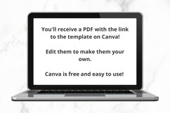 50 Instagram customizable canva posts, Social media kit Product Image 5