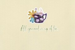 Chic tea art sticker pack Product Image 5
