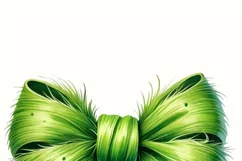 Green Coquette Christmas Bow PNG | Cute Christmas Product Image 3