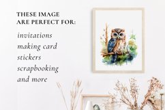 Cute owl clipart, owl sublimation Product Image 2