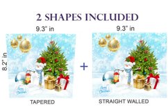 Christmas Snowman Tumbler Sublimation 20 Oz Product Image 2
