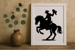 Cowboy Silhouette SVG Product Image 2