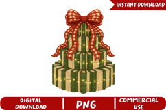 Christmas Gift Stack Sublimation, Yarn Crochet Christmas Pn Product Image 5