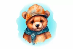 Cute Bear sublimation. Bear T-Shirt. Cute Bear PNG Product Image 3