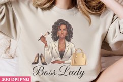 Black Boss Lady Sublimation Bundle PNG Product Image 6