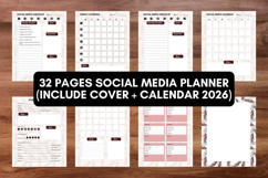 71 Pages Undated Canva Planner Template Mega Bundle Product Image 24