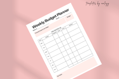 Weekly Budget Planner Template Product Image 5
