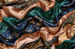Fabric with glittering gold accents Product Image 1