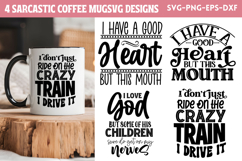 Sarcastic Coffee Mug SVG Product Image 1