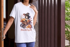 Haunted Harvest Farm Halloween Quotes &amp; Spooky Country PNG P Product Image 5