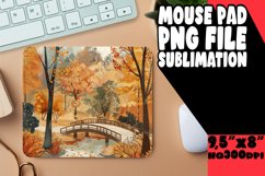 Sublimation Mouse Pad Autumn Watercolor Product Image 1