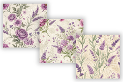 Lavender Cottage Floral Seamless Digital Paper Bundle Product Image 5
