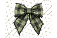 Halloween Bow Clipart, Bright Holiday Ribbon PNG Product Image 5