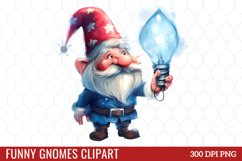 Funny Gnomes Clipart Product Image 1