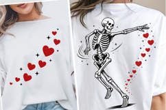 Valentines Day Skeleton PNG, Funny Valentine Day PNG, love Product Image 3
