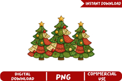 Merry Christmas Patchwork Sublimation,Christmas Png Product Image 3