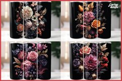 Floral Tumbler Sublimation Bundle | 20oz Skinny Tumbler Product Image 6