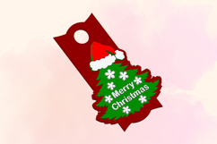 Stl File, Christmas Tree 40 OZ Tumbler, 3D Printinting Product Image 5