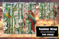 Fresh Spring Blooms Sublimation Tumbler 20oz Product Image 1