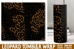 Leopard Print Tumbler Wrap Sublimation Product Image 1