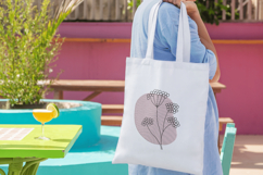 Minimal Botanical Line Art Embroidery Design Product Image 5