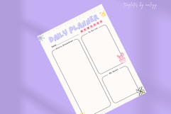 Kawaii Daily Planner Template Product Image 5