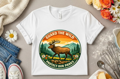 Guard the Wild Elk Park Badge Product Image 7