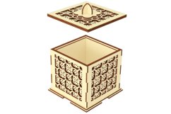 Arabic box SVG laser cut files, Glowforge pattern Product Image 5