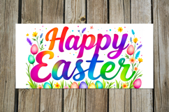 Happy Easter | Spring Sublimation Mug design PLUS, PNG Product Image 5