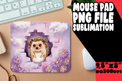 Bright Desk Pad Sublimation Ideas, Animals In Wall Product Image 1