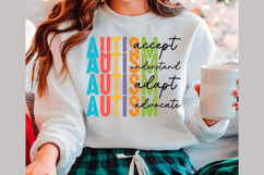 Autism Mom Sweatshirt, Women’s Svg Png, Product Image 5