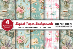 Digital Paper Backgrounds PNG Product Image 1