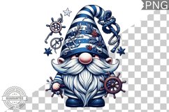 Anchors Gnome Sublimation - Clipart PNG Design Product Image 1