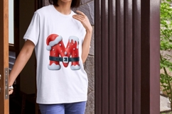 Jolly Letters Santa Claus Alphabet PNG Pack Product Image 5