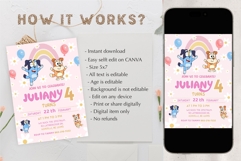 Birthday Invitation Template Product Image 5