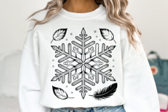Christmas Snowflake Svg | Christmas svg | Shirt Svg Product Image 5