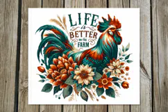 Beautiful farm | 4 skinny tumbler sublimation designs Product Image 5
