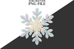 Christmas snowflake png design for T-shirts Product Image 2