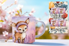 Vibrant 11oz Mug Wrap Png Artwork , Animals Product Image 1